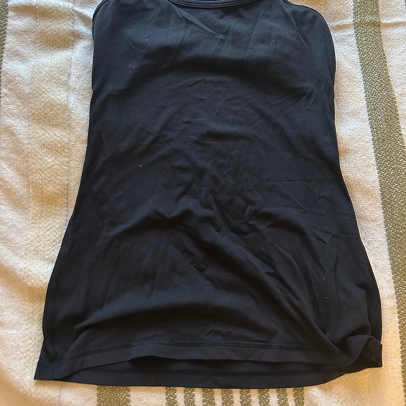 Lululemon Black Long Top Racerback - Picture 3 of 3